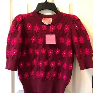 kate spade Sweaters - NWT Kate spade floral marker sweater kate spade Sweaters - NWT Kate spade floral marker sweater